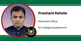 Interview Prashant Rahate Placement Officer at NIT College of polytechnic